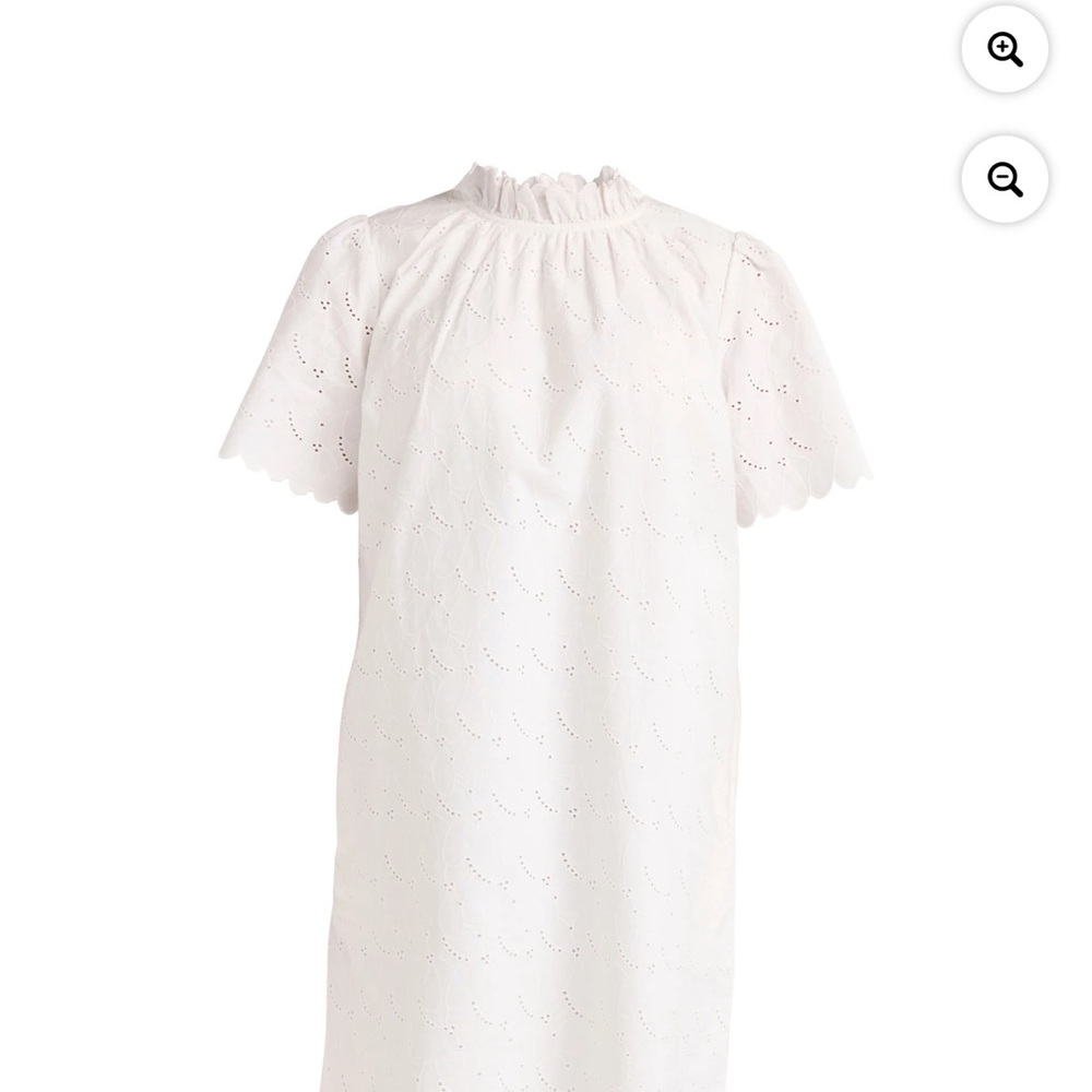 Elegant White Mini Dress